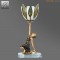 Lampe tiffany Golden Art Deco Lady