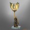 Lampe tiffany Golden Art Deco Lady