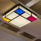 Plafonnier Tiffany Mondriaan Couleur