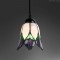 Mini Abat-jour Tiffany Fleur Violette