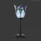Lampe Tiffany Fleur Violette