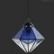 Lampe suspendue Mini Akira Bleue