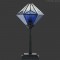 Lampe tiffany Akira Bleue