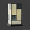 Lampe tiffany Carré Mondriaan