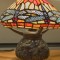 Lampe Tiffany Libellule Orange