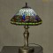 Lampe Tiffany Dragonfly vert Small