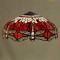 Lampe tiffany Dragonfly Red Medium