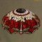 Lampe Tiffany Dragonfly Red Medium