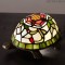 Lampe tiffany Tortue Fleur