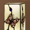 Lampe Tiffany Carré Papillons Small