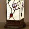 Lampe Tiffany Carré Papillons Small
