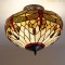 Plafonnier Tiffany Dragonfly Gold Medium