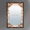 Miroir en verre Tiffany Papillons