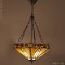 Lampe  Suspendue Art Déco Large