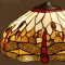 Lampe Tiffany Dragonfly Gold Small