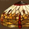 Abat-jour tiffany  Dragonfly Gold Medium