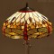 Lampe Tiffany Dragonfly Gold Medium