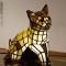 Lampe Tiffany Chat