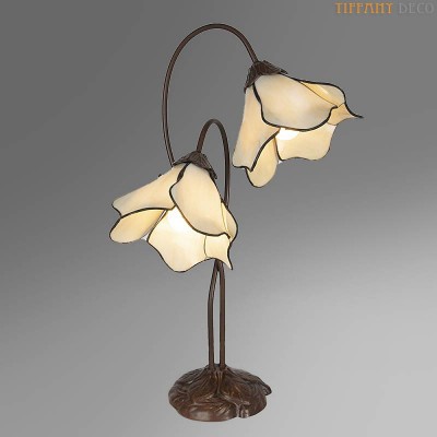 Tiffany Lamp Gele bloemen