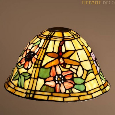 Tiffany hanglamp Klok Dragonfly