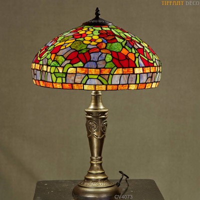 Tiffany Lamp Bloemen Medium