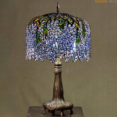 Tiffany Lamp Wisteria Medium