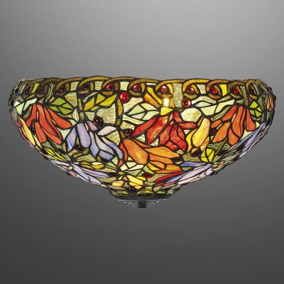 Tiffany Plafondlamp Bloemen