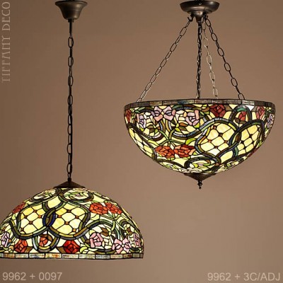 Tiffany hanglamp Rozentuin Large / XL