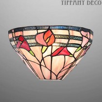 Tiffany wandlamp Art Nouveau Bloemen