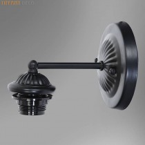 Wandlamp syteem voor glazen kapjes 8cm E27