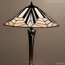 Tiffany Vloerlamp Art Déco B&W