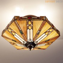 Tiffany Plafonnier Art Deco