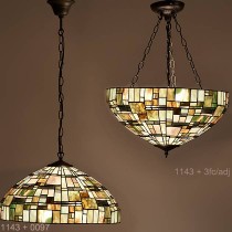 Tiffany hanglamp Blokmotief Large