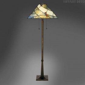 Tiffany Vloerlamp Blue Sky