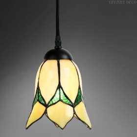 Tiffany hanglamp Mini Bloem Geel