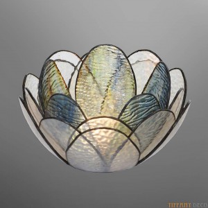 Tiffany Glaskap Pioenroos Sparkling