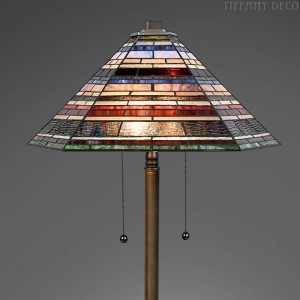 Tiffany Vloerlamp Industrial