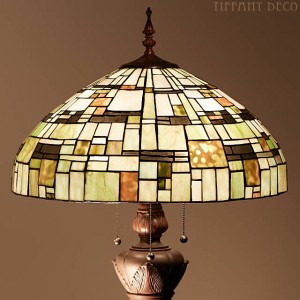 Tiffany Vloerlamp Blokmotief