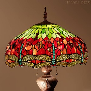 Tiffany Vloerlamp Dragonfly