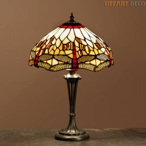 Tiffany Lamp Dragonfly Gold Small
