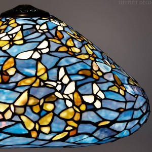 Tiffany Vloerlamp Vlindertjes