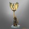 Tiffany Lamp Golden Art Deco Lady