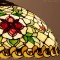 Tiffany Vloerlamp Rode Bloem