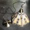 Tiffany hanglamp Klok Art Déco