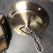 Hangsysteem in messing voor Tiffany kap