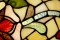 Tiffany wandlamp Rode bloem