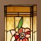 Vierkante Tiffany Lamp Libellen en bloemen Medium