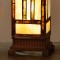Vierkante Tiffany Lamp Art Déco Small
