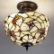 Tiffany Plafondlamp Vlinders Small