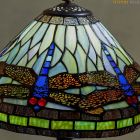 Tiffany Lamp Dragonfly Blue Small